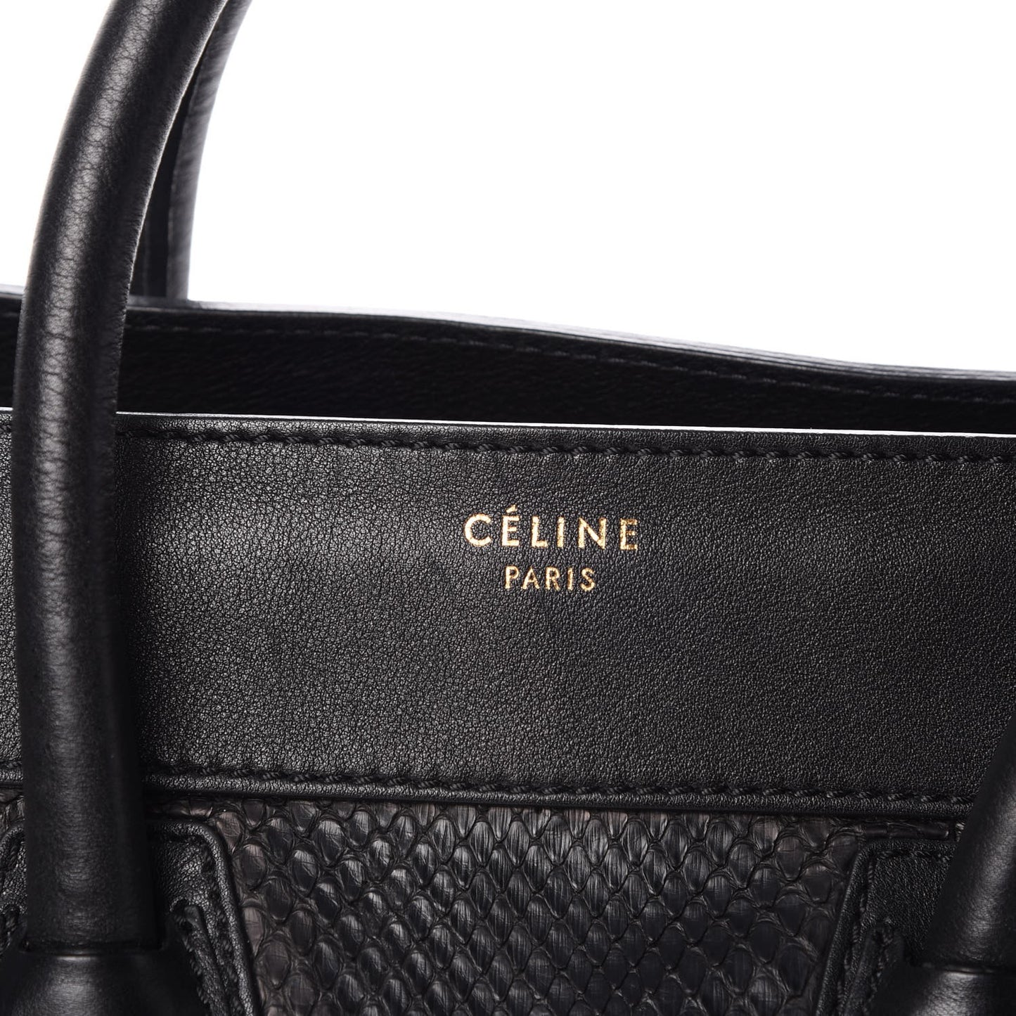 Python Mini Luggage Black