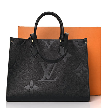 Louis Vuitton Empreinte Monogram Giant Onthego MM Black 13 of 13