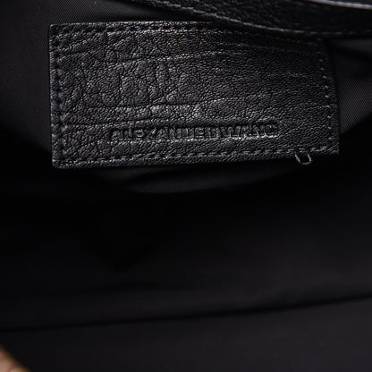 Alexander Wang Pebbled Lambskin Rockie Black Rose Gold Hardware 8 of 16