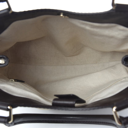 Gucci Monogram Medium Sukey Tote Dark Brown 7 of 9