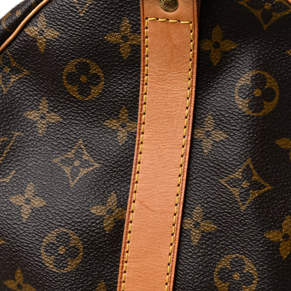 Louis Vuitton Monogram Keepall Bandouliere 55 10 of 14