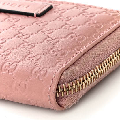 Gucci Microguccissima Zip Around Card Case Soft Pink 8 of 11