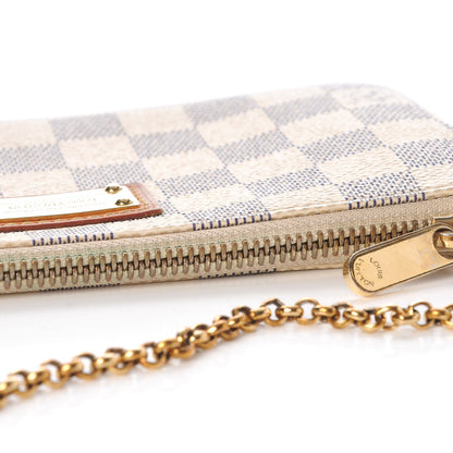 Louis Vuitton Damier Azur Pochette Milla MM 13 of 13