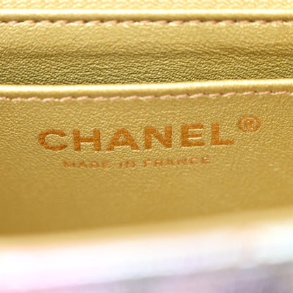 Chanel Metallic Goatskin Quilted Mini 2.55 Reissue Flap Multicolor 6 of 11