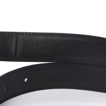 Versace Calfskin Medusa Belt Black 6 of 7