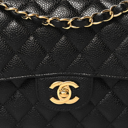 Chanel Caviar Quilted Small Double Flap Black 8 of 12