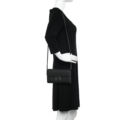 Hermes Epsom Constance Wallet To Go Black 2 of 11