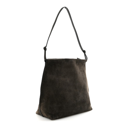 The Row Suede Wander Bag Brown 3 of 9