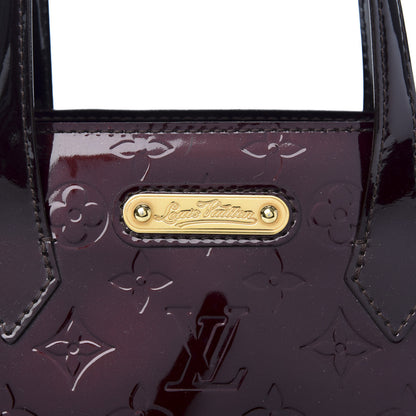 Louis Vuitton Vernis Wilshire PM Amarante 9 of 9