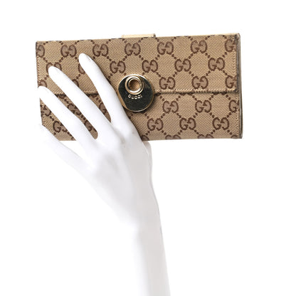 Gucci Monogram Eclipse Continental Wallet Off White 2 of 14