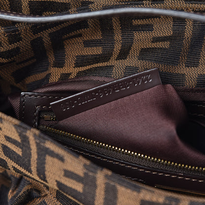 Fendi Zucca Medium Chef Shoulder Bag Tobacco 7 of 10