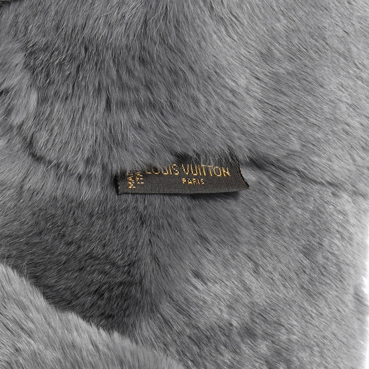 Rabbit Fur Echarpe Rex Stole Grey