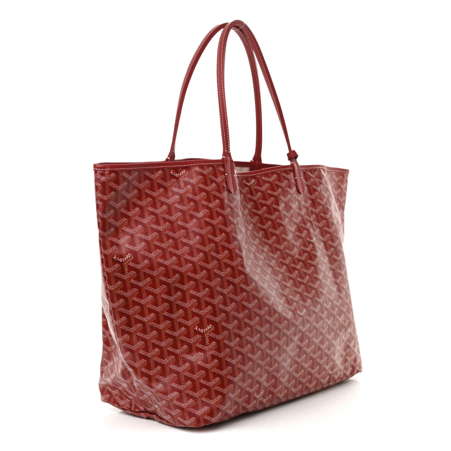 Goyard Goyardine Coeur Saint Louis GM Red 4 of 11