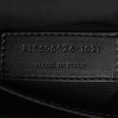 Saint Laurent Lambskin Monogram Belt Bag Black 7 of 10