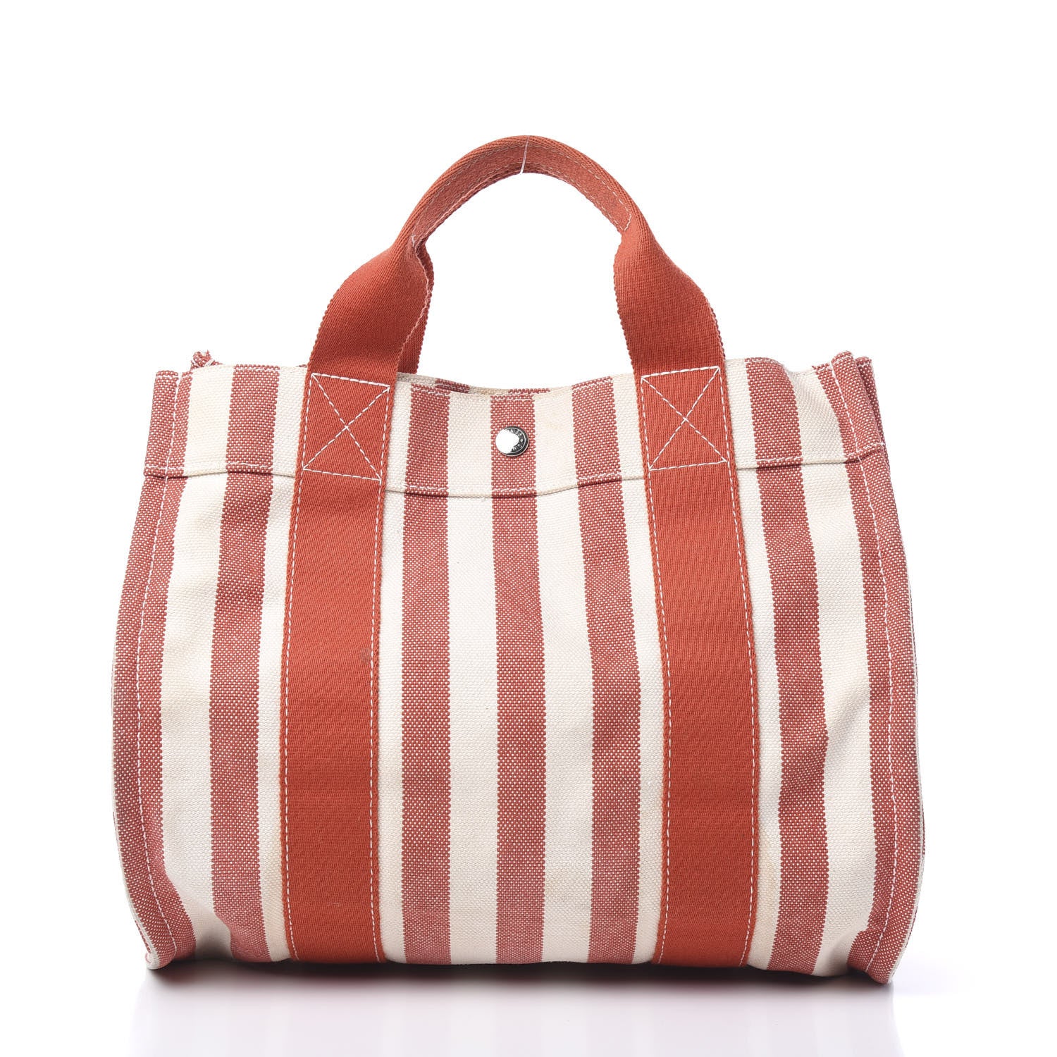 Hermes Canvas Striped Cannes MM 2 of 9