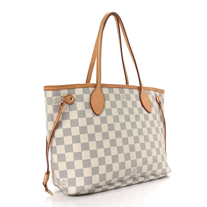 Louis Vuitton Damier Azur Neverfull PM 3 of 9