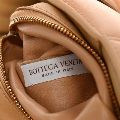 Bottega Veneta Lambskin Maxi Intreccio Padded Chain Cassette Crossbody Bag Almond 7 of 20