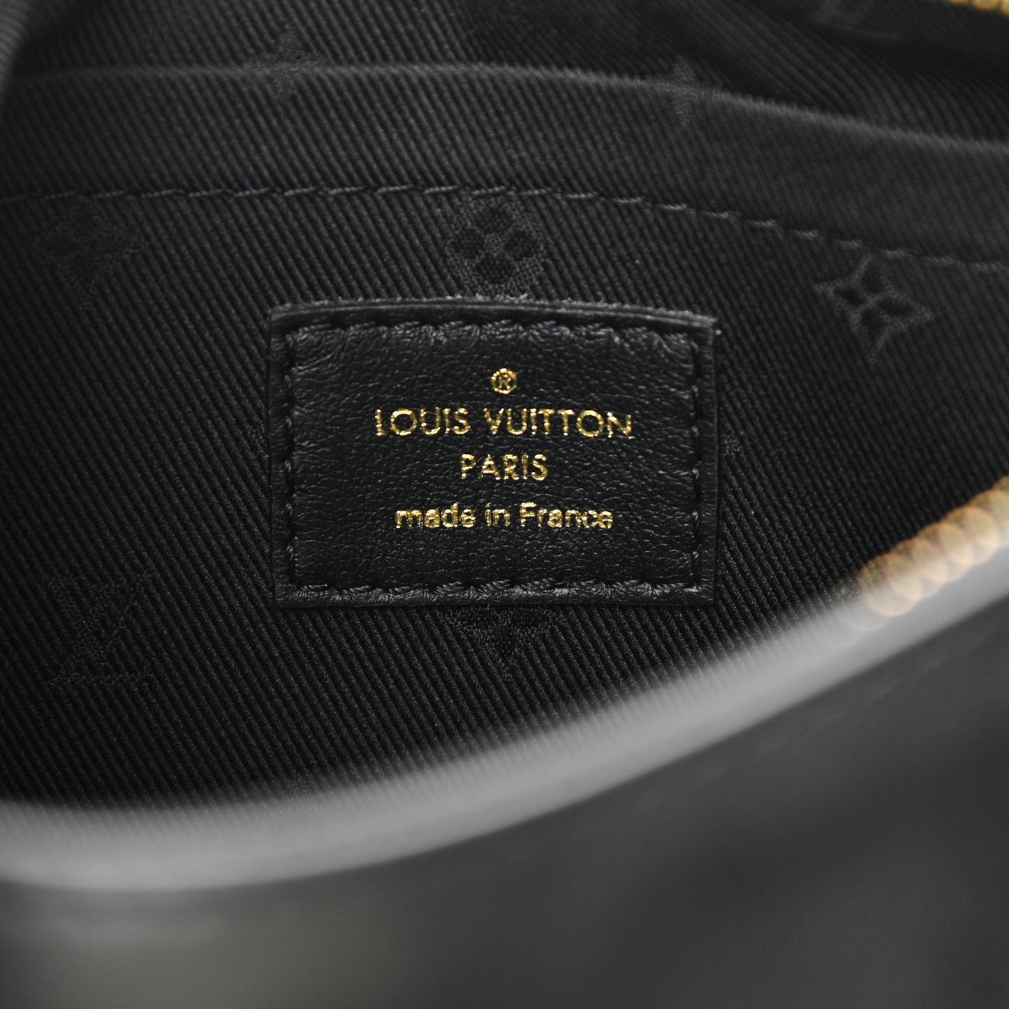 Calfskin Bubblegram Over The Moon Black