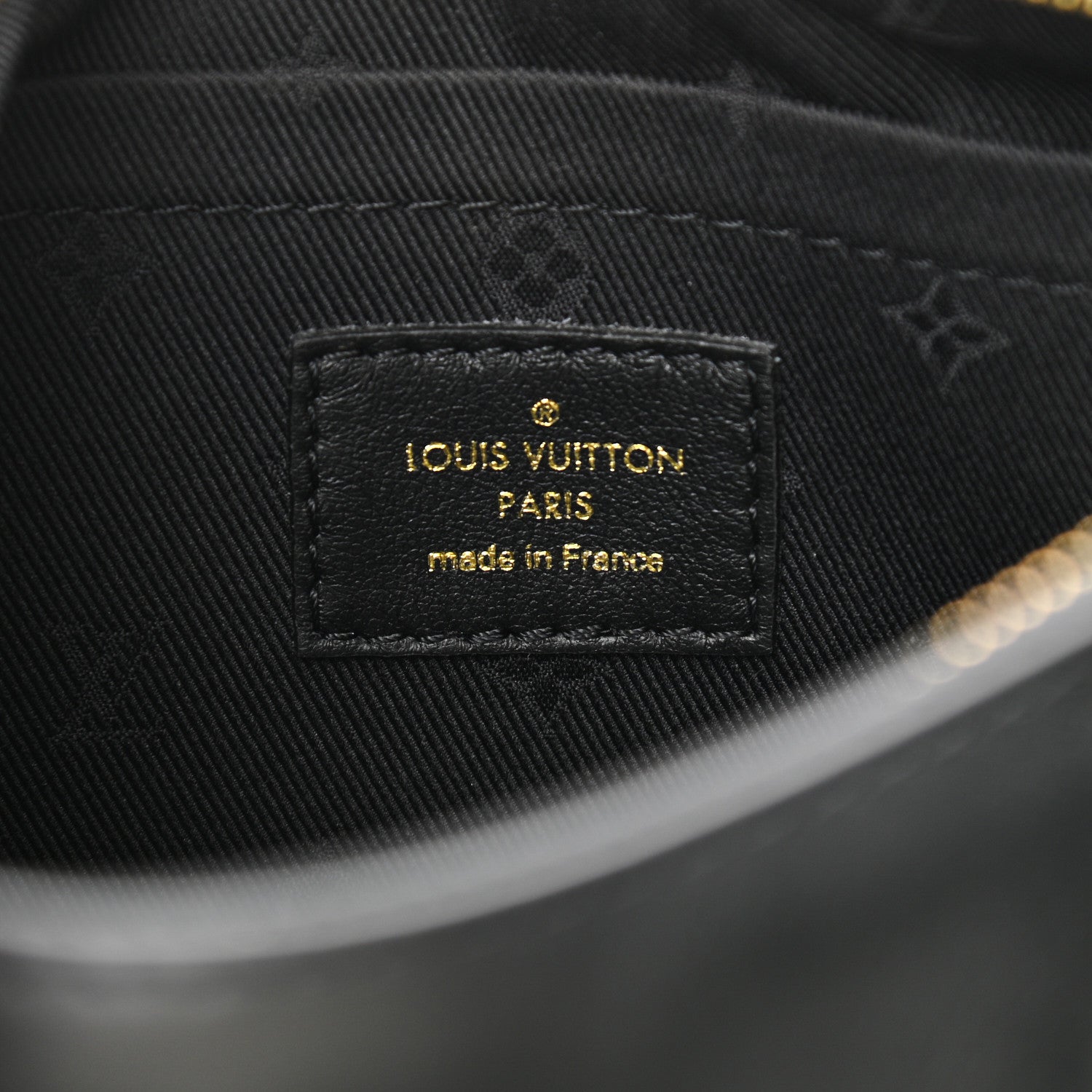 Louis Vuitton Calfskin Bubblegram Over The Moon Black 7 of 10