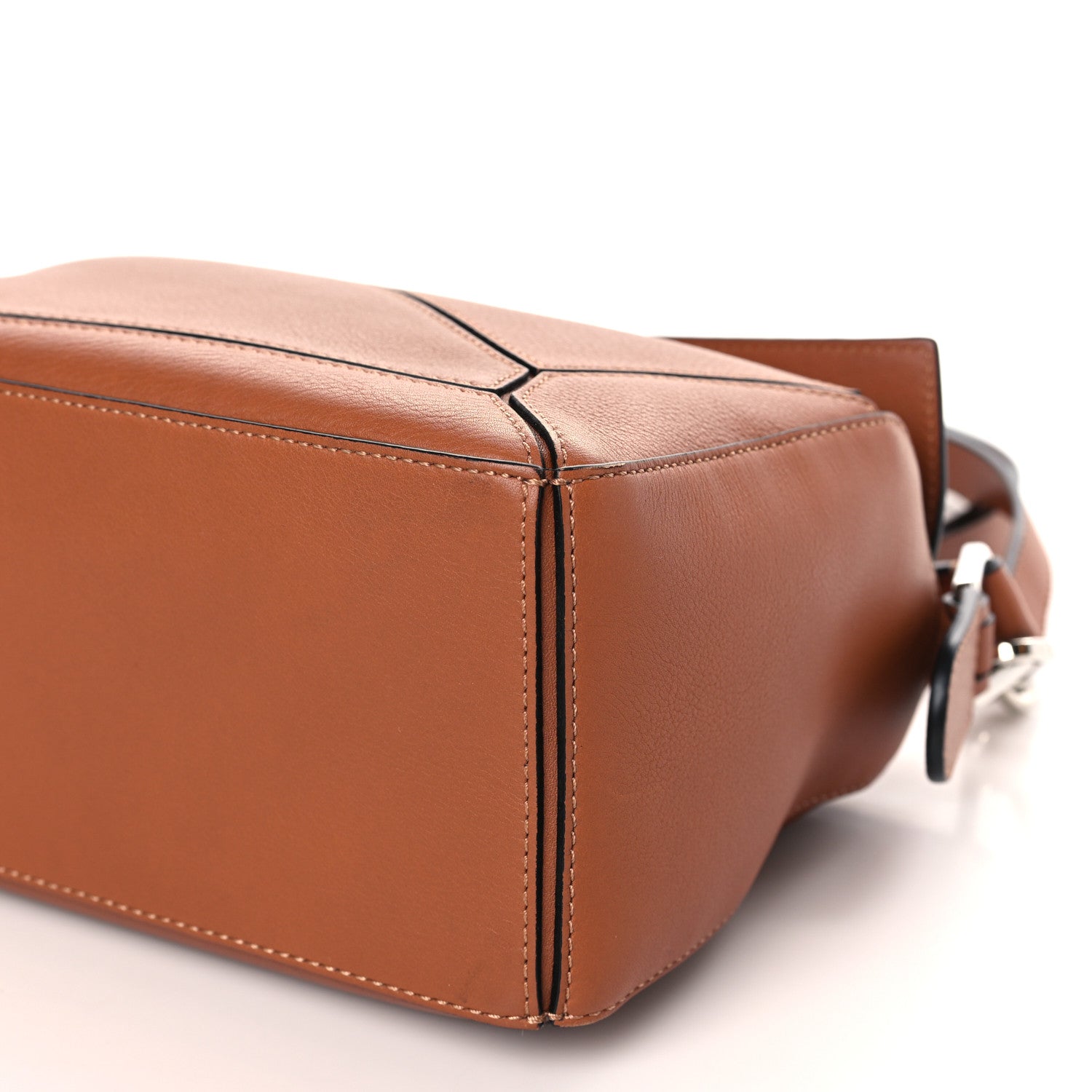 Loewe Calfskin Small Puzzle Bag Tan 8 of 8