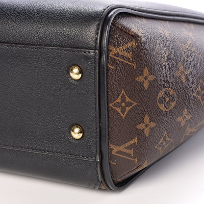 Louis Vuitton Calfskin Monogram Kimono Tote Black 11 of 11