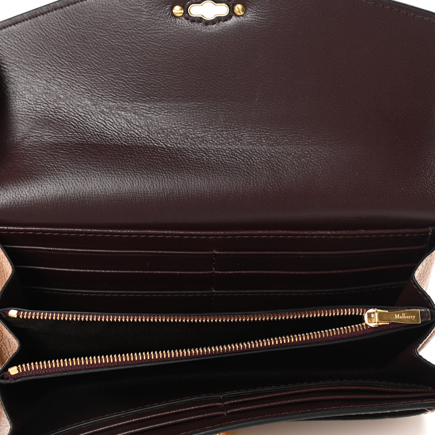 Small Classic Grain Darley Wallet Sable