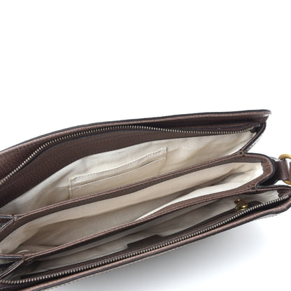 Gucci GG Supreme Monogram Web Medium Ophidia Shoulder Bag Beige New Acero 5 of 11