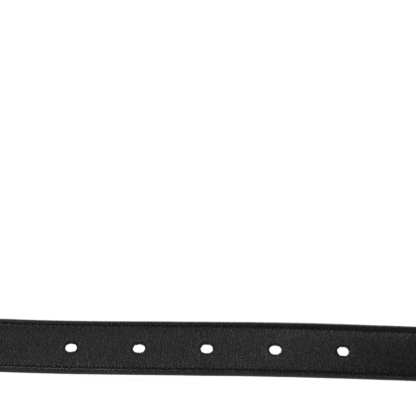 Smooth Calfskin Square Buckle Belt 100 40 Black