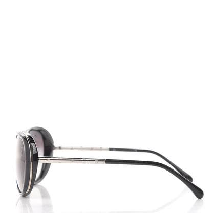 Chanel Acetate Butterfly CC Sunglasses 6037 Black 3 of 7