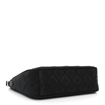 Prada Nylon Tessuto Impuntu Quilted Crossbody Bag Black 4 of 10