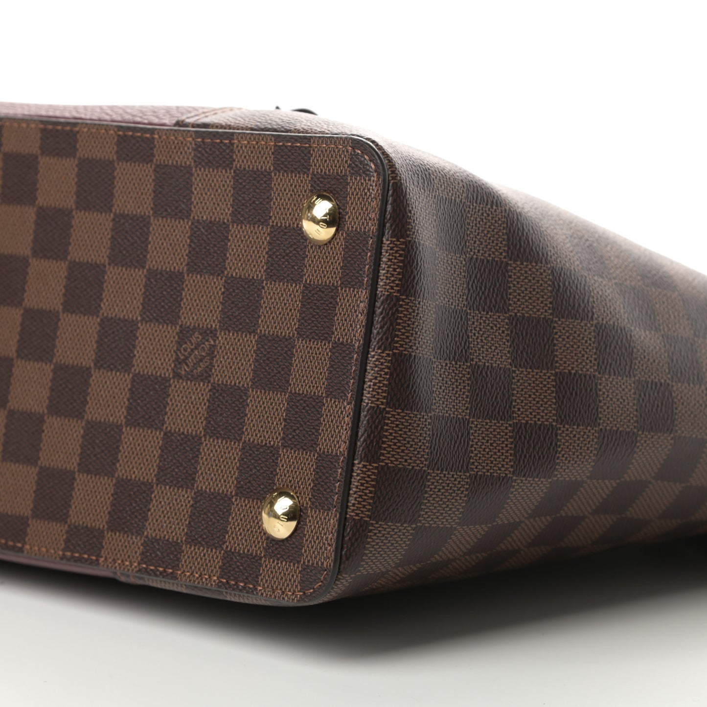 Damier Ebene Taurillon Jersey Bordeaux