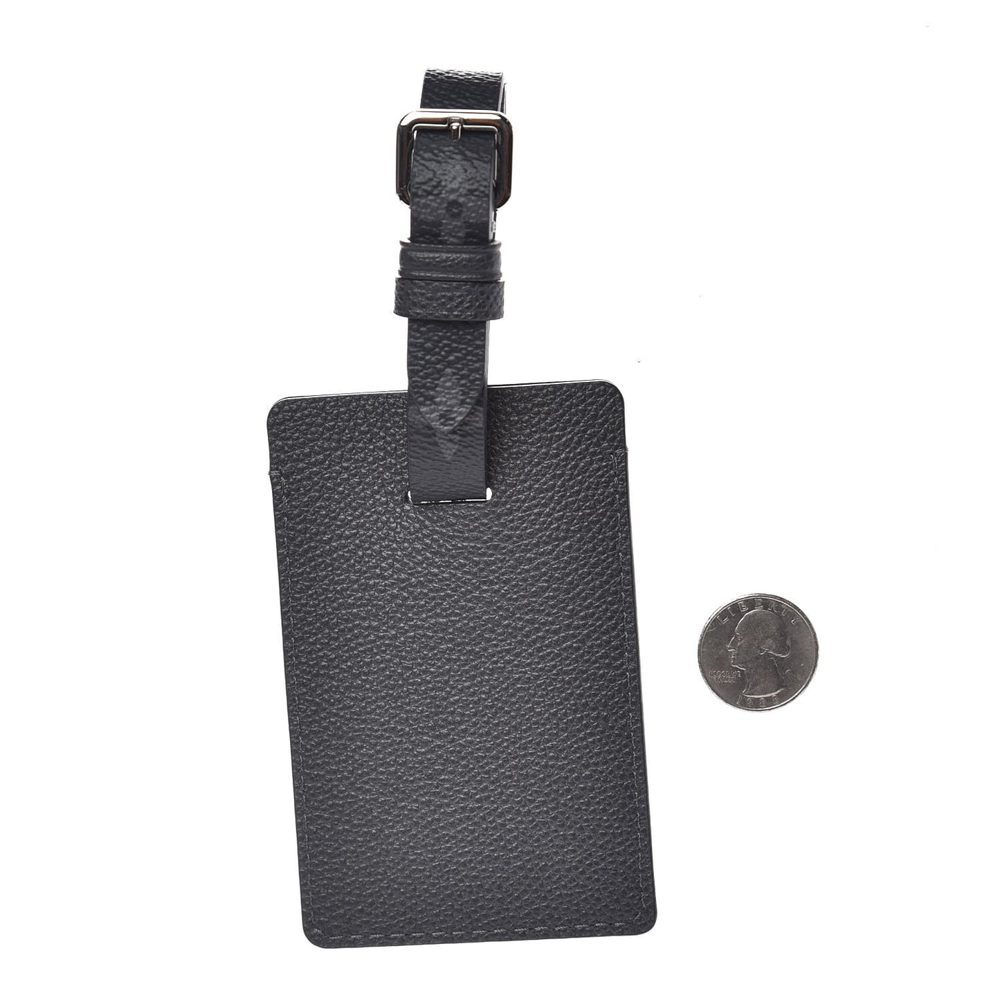 Calfskin Monogram Eclipse Luggage Tag