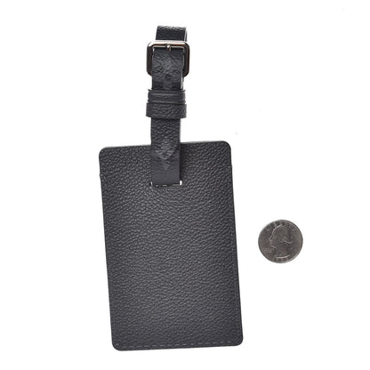 Louis Vuitton Calfskin Monogram Eclipse Luggage Tag 2 of 3