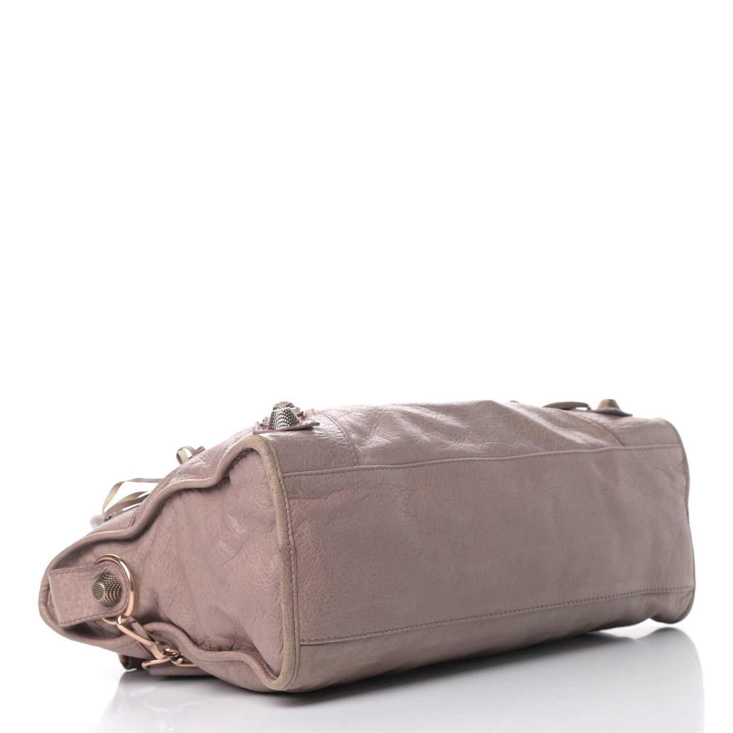 Agneau Giant 21 Rose Gold Hardware City Parme