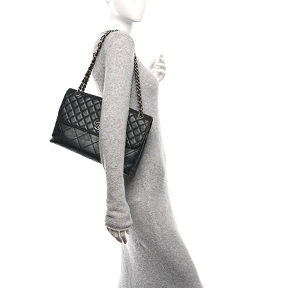 Chanel Calfskin Quilted In The Business Flap Bag Black 2 of 11