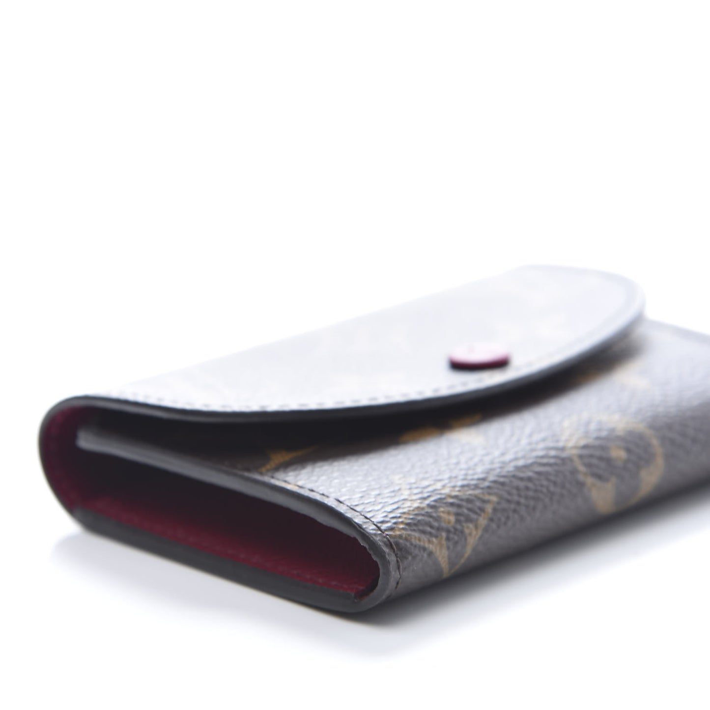 Monogram Rosalie Coin Purse Fuchsia