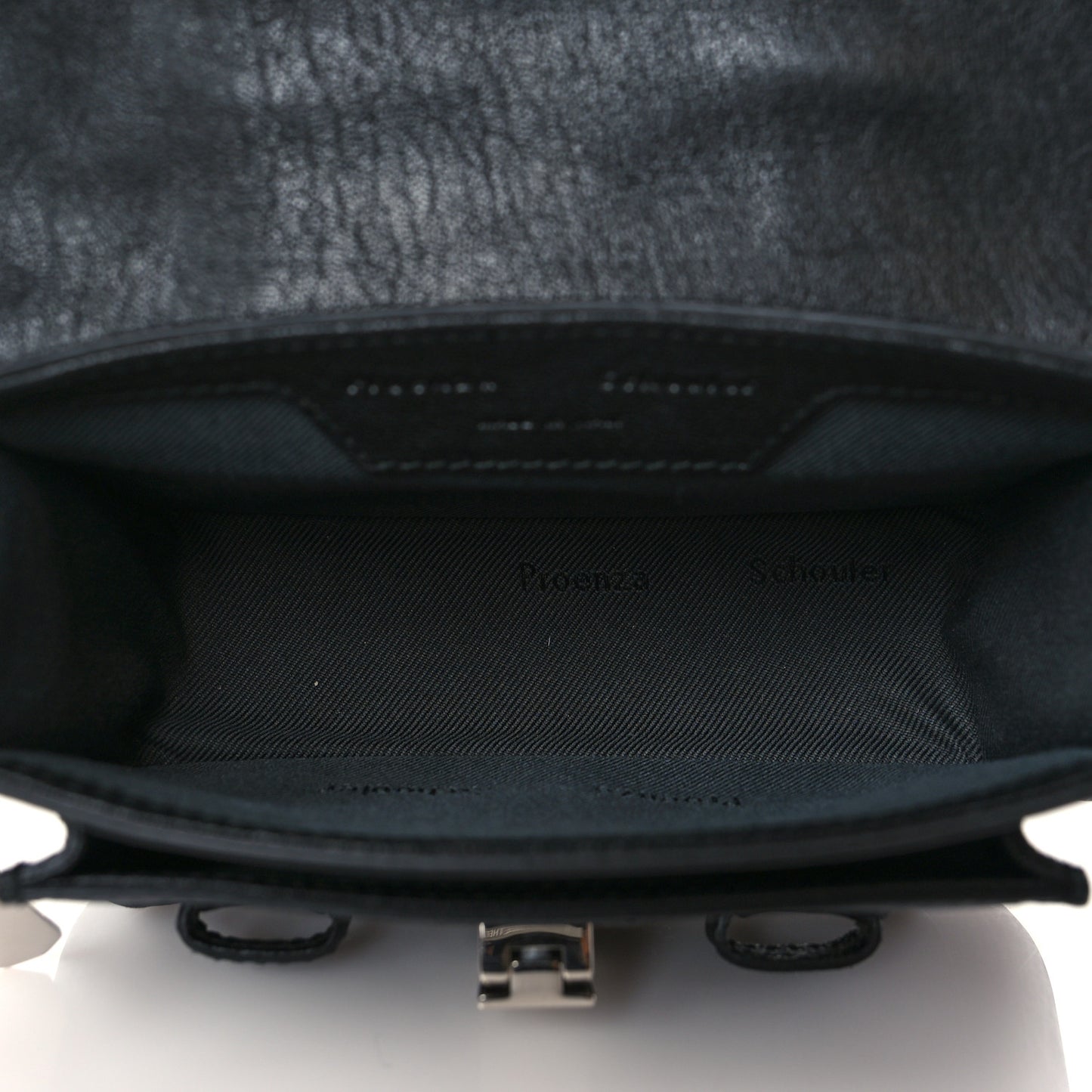 Lambskin Micro PS1 Satchel Black