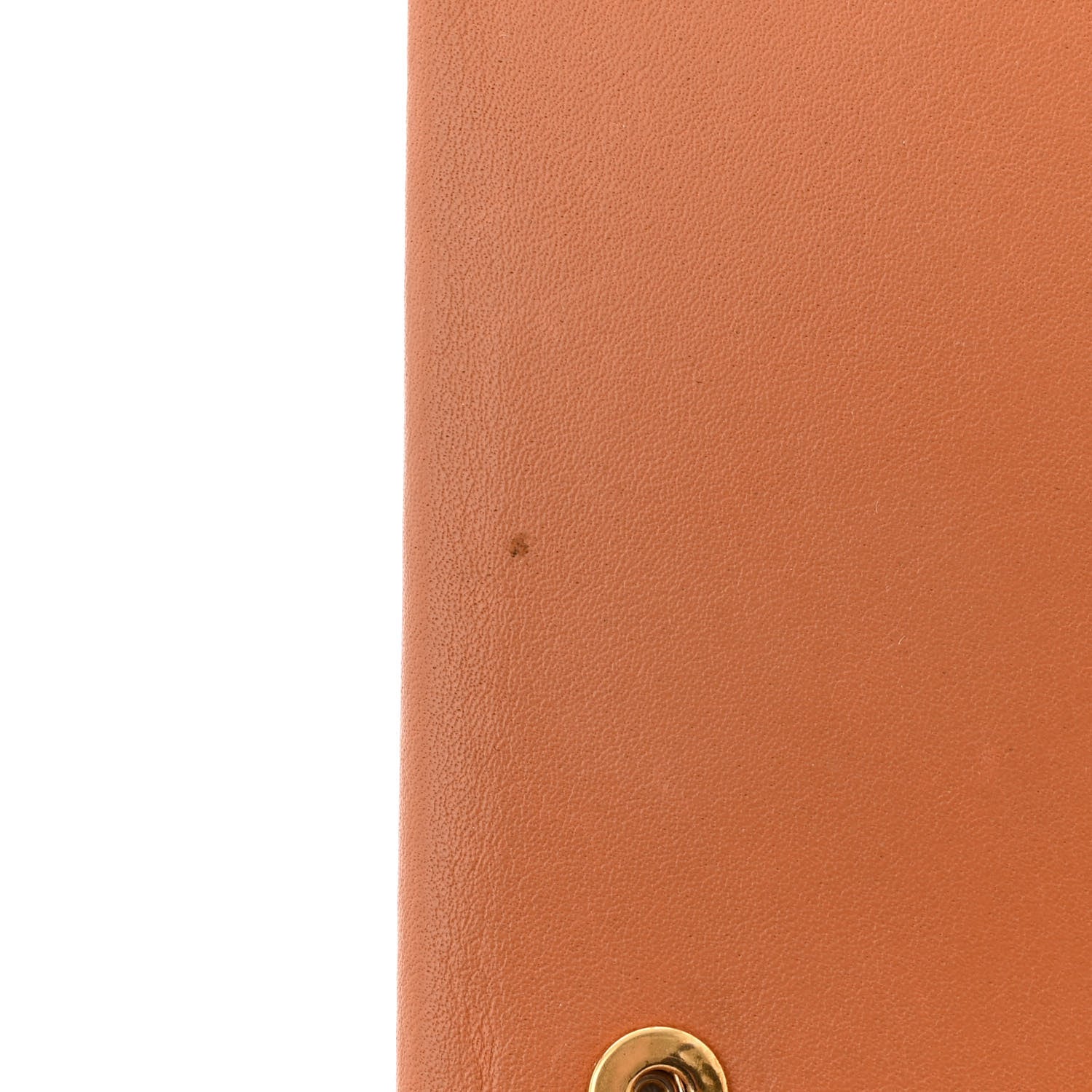 Bottega Veneta Calfskin Embossed Envelope Wallet Crossbody Bag Tan 10 of 10
