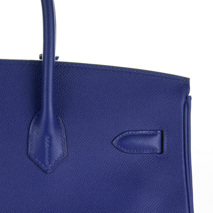 Hermes Epsom Birkin 35 Bleu Electrique 19 of 24