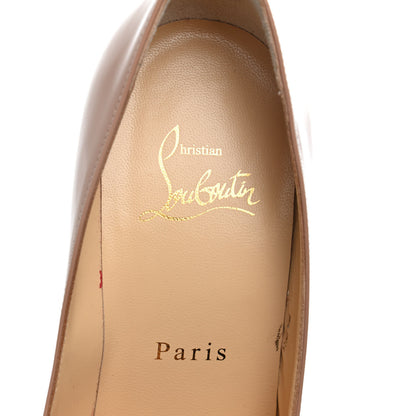 Christian Louboutin Patent Kate 100 Pumps 37 Nude 7 of 11