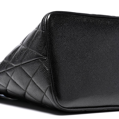 Chanel Caviar Quilted Medallion Tote Black 9 of 15
