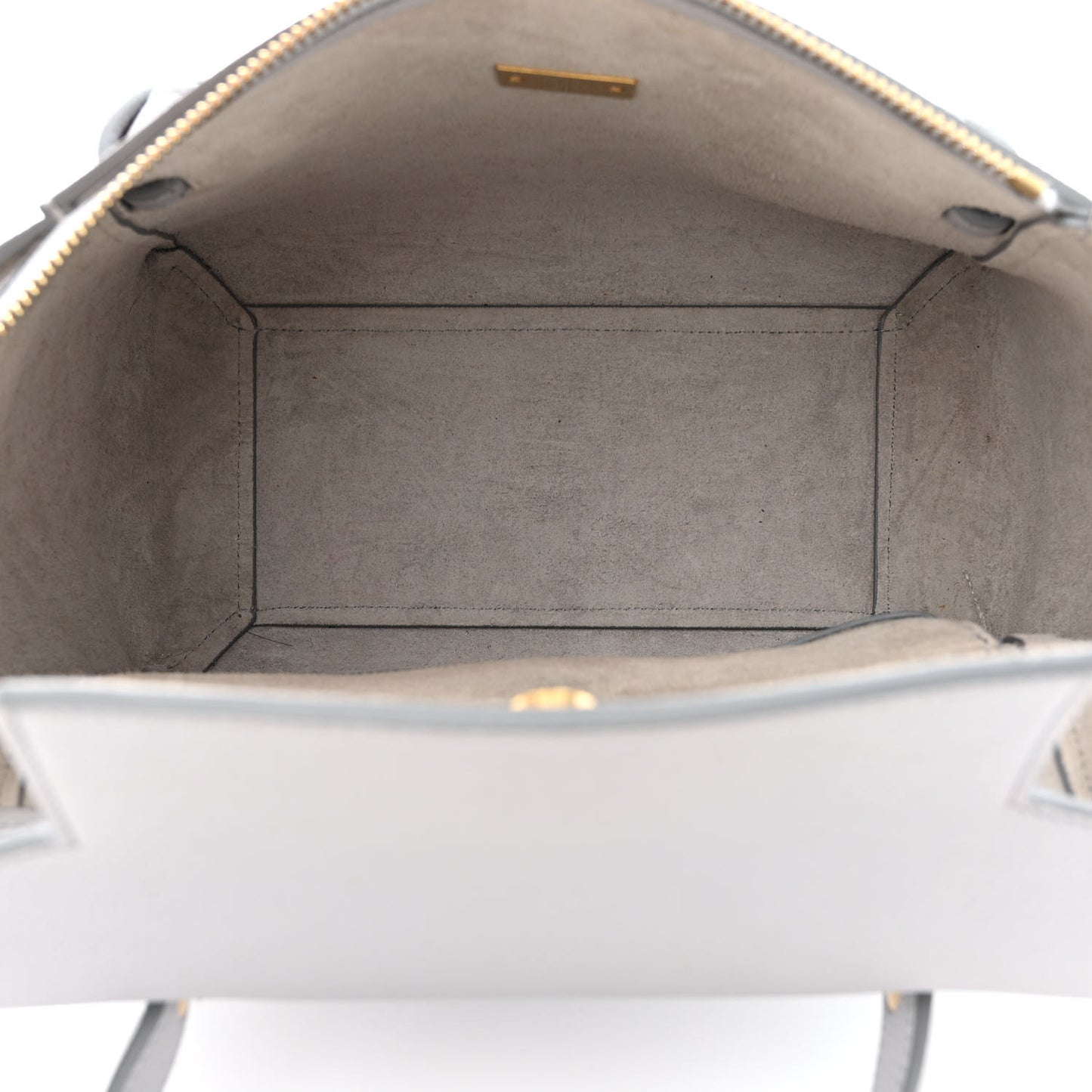 Grained Calfskin Micro Belt Bag Cloud