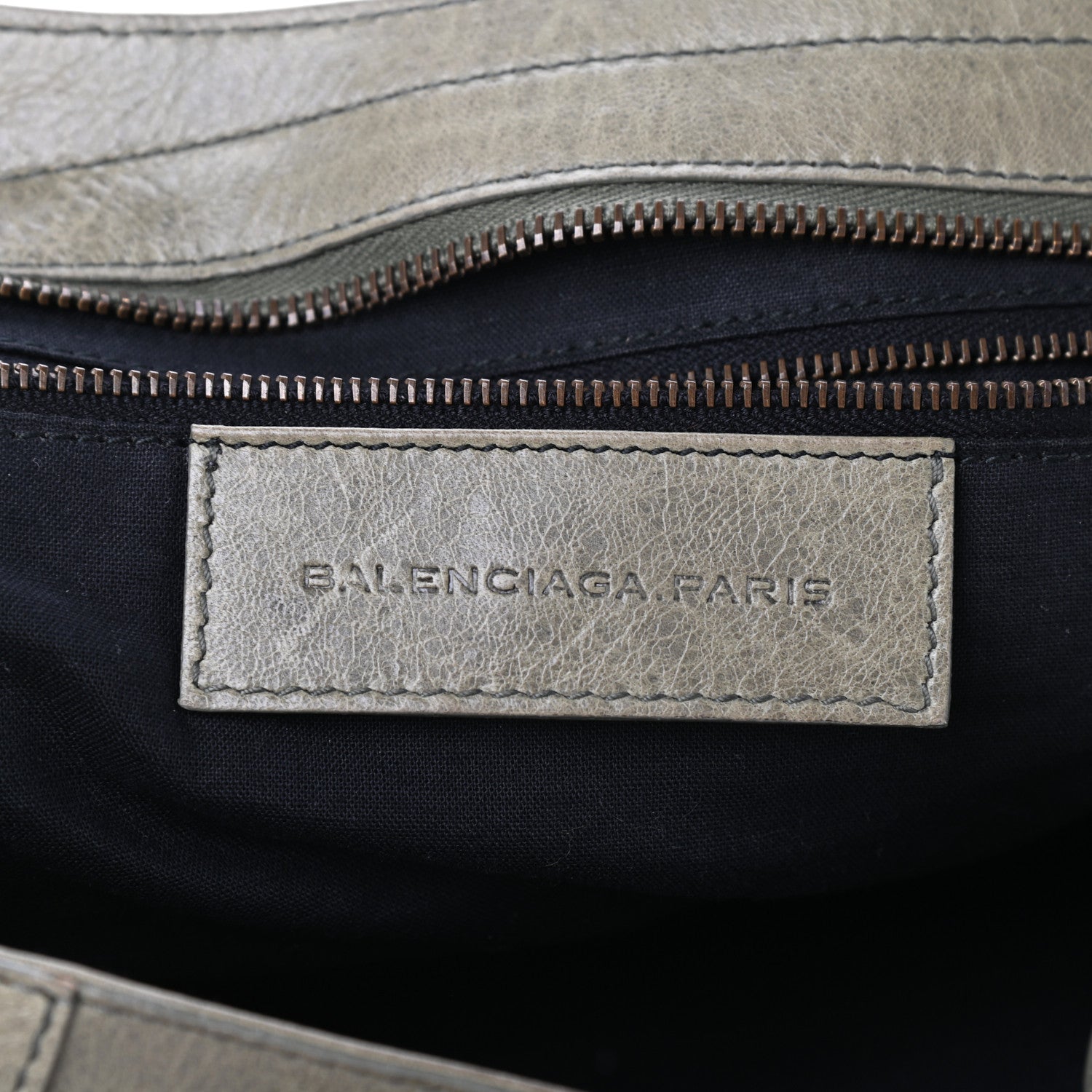Balenciaga Agneau Classic Hardware Part Time Vert Militaire 5 of 9