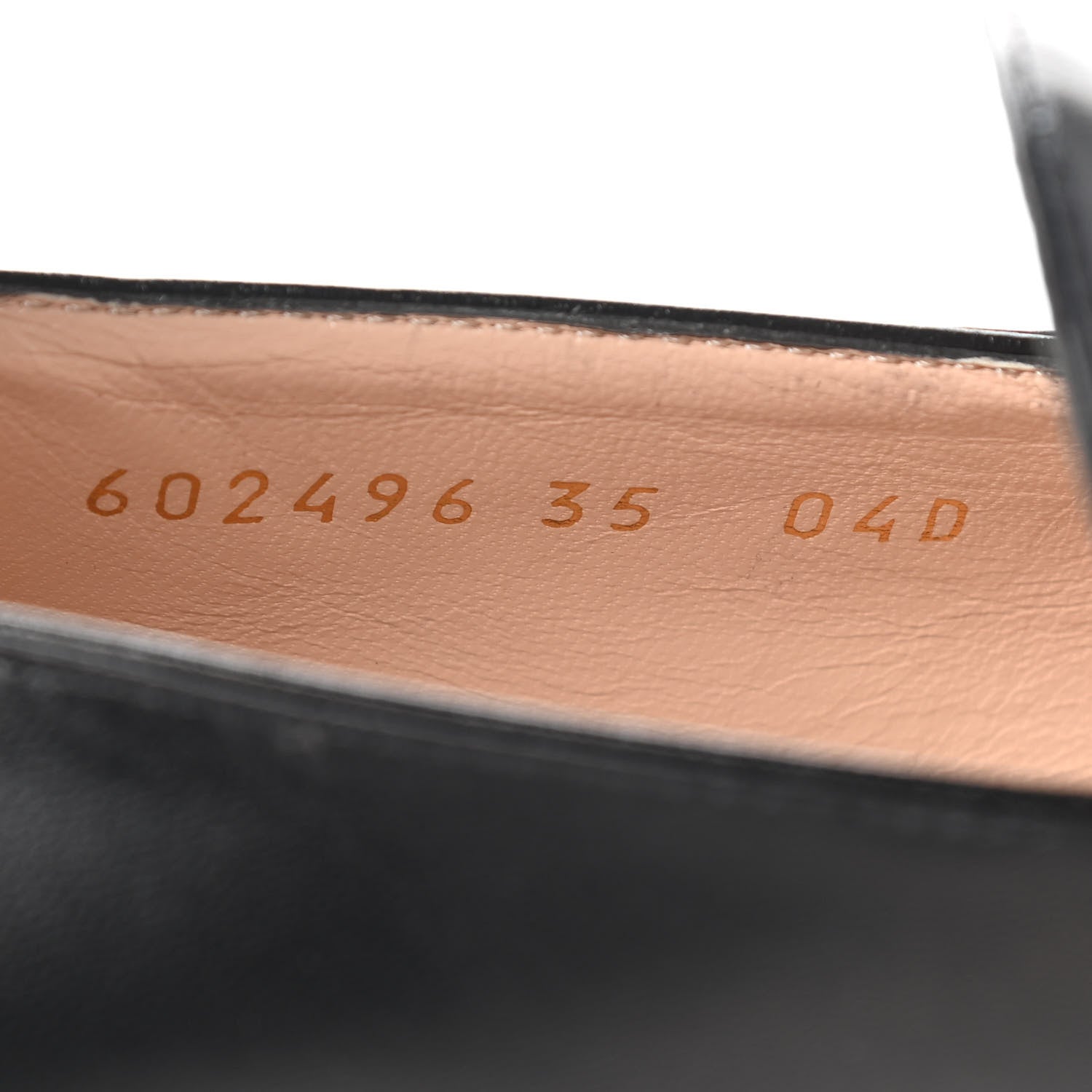 Gucci Malaga Kid Womens GG Marmont Loafers 35 Black 7 of 11