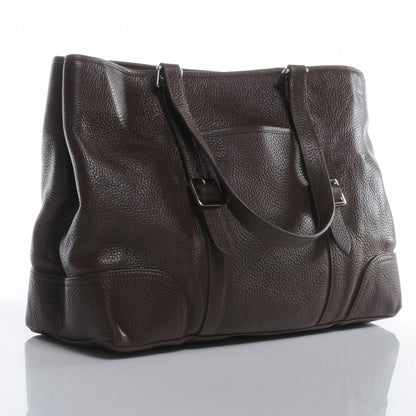 Prada Vitello Daino Shoulder Bag Bruciato 3 of 7