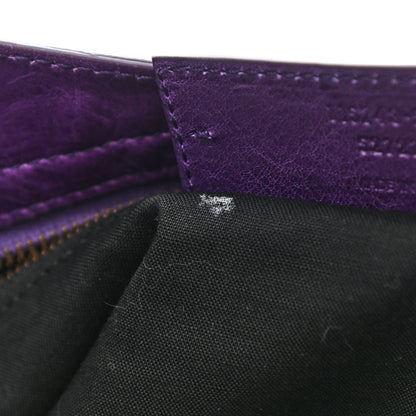 Balenciaga Agneau Classic Hardware City Dark Violet 13 of 14