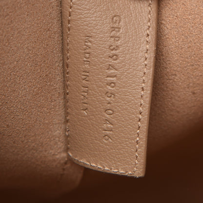 Saint Laurent Calfskin Large Shopping Tote Dark Beige 8 of 8