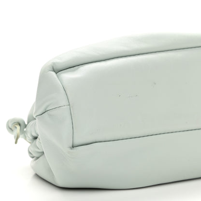 Mansur Gavriel Lambskin Mini Cloud Clutch Seafoam 8 of 10