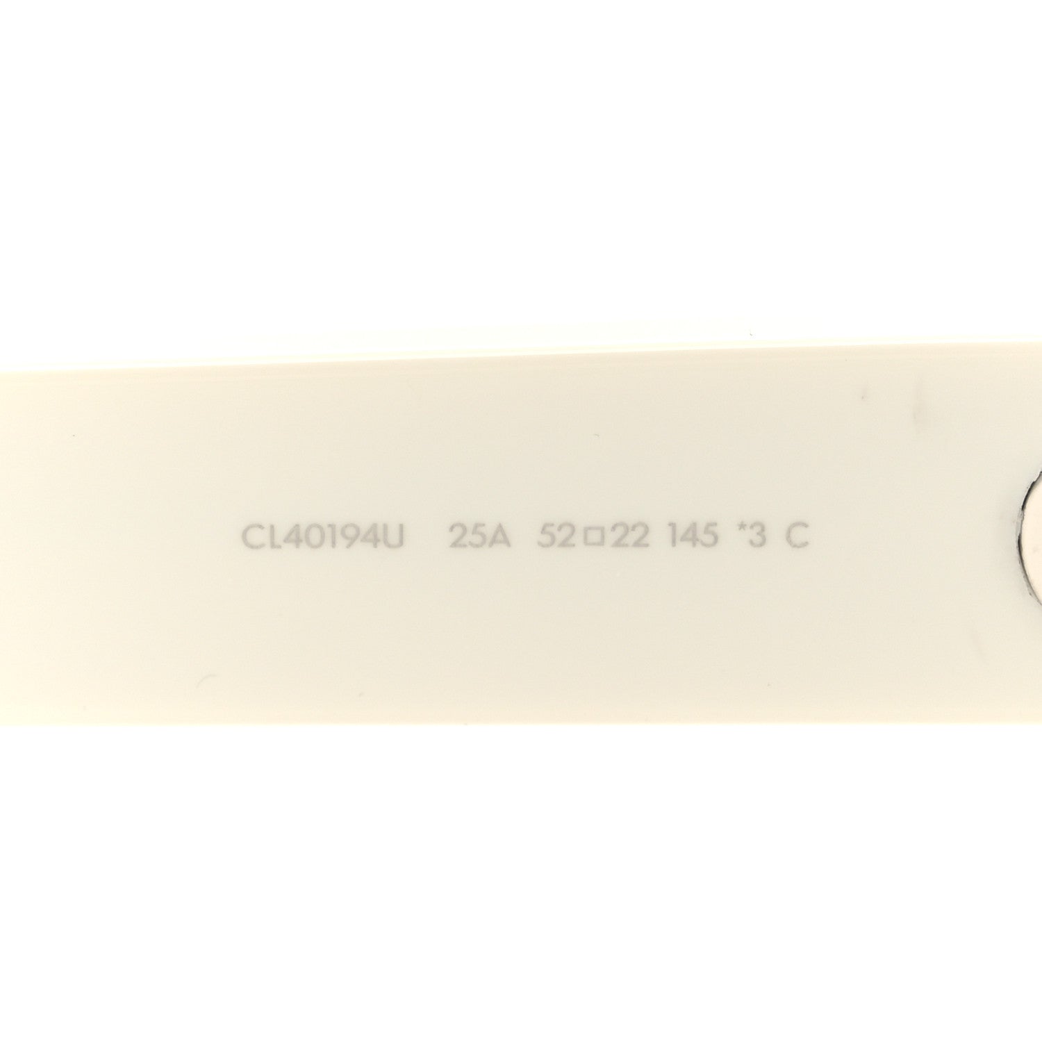 Celine Acetate Triomphe 01 Sunglasses CL40194U White 6 of 7