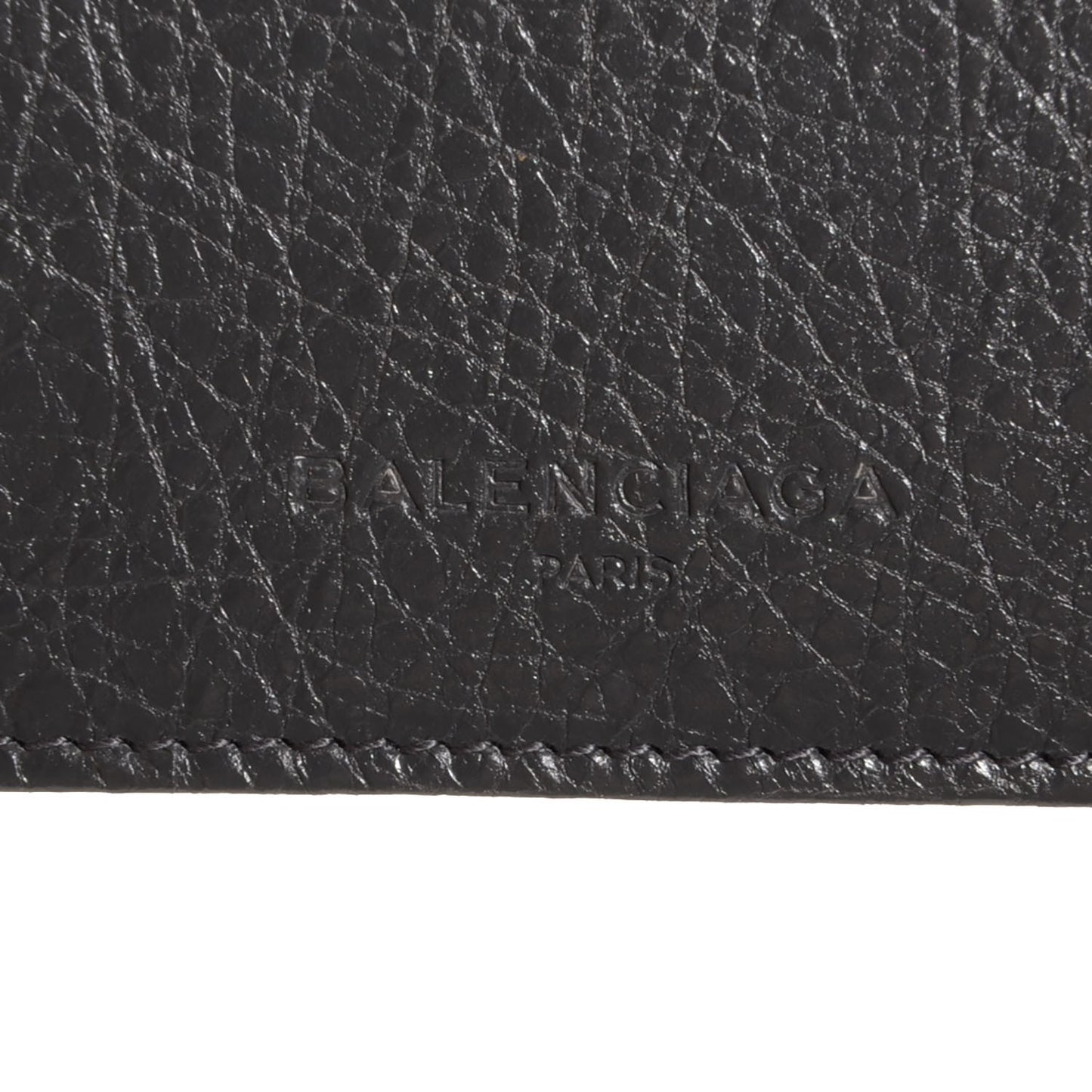 Agneau Classic Hardware Card Case Gris Fossile